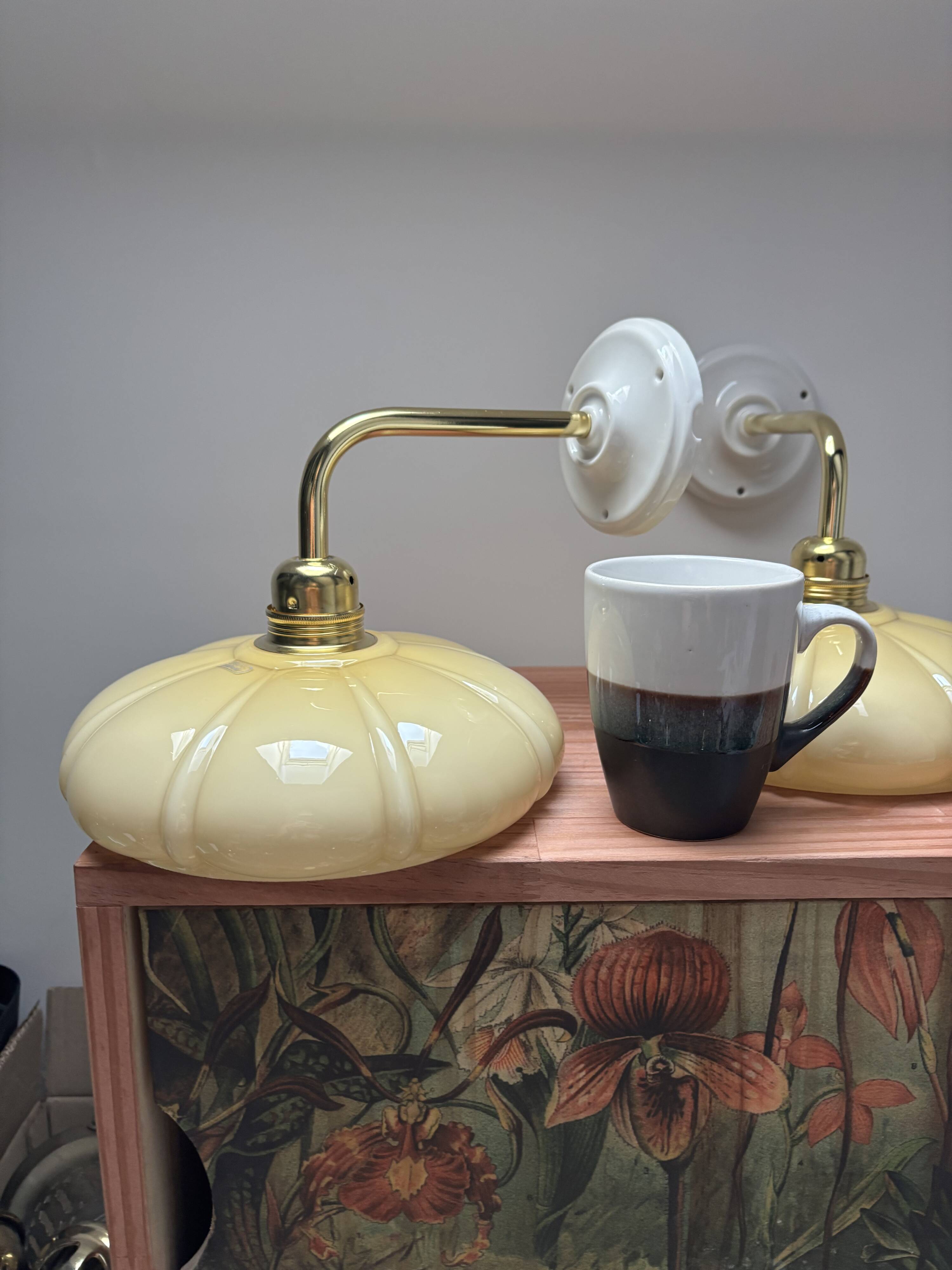 Pair of Art Deco wall sconces