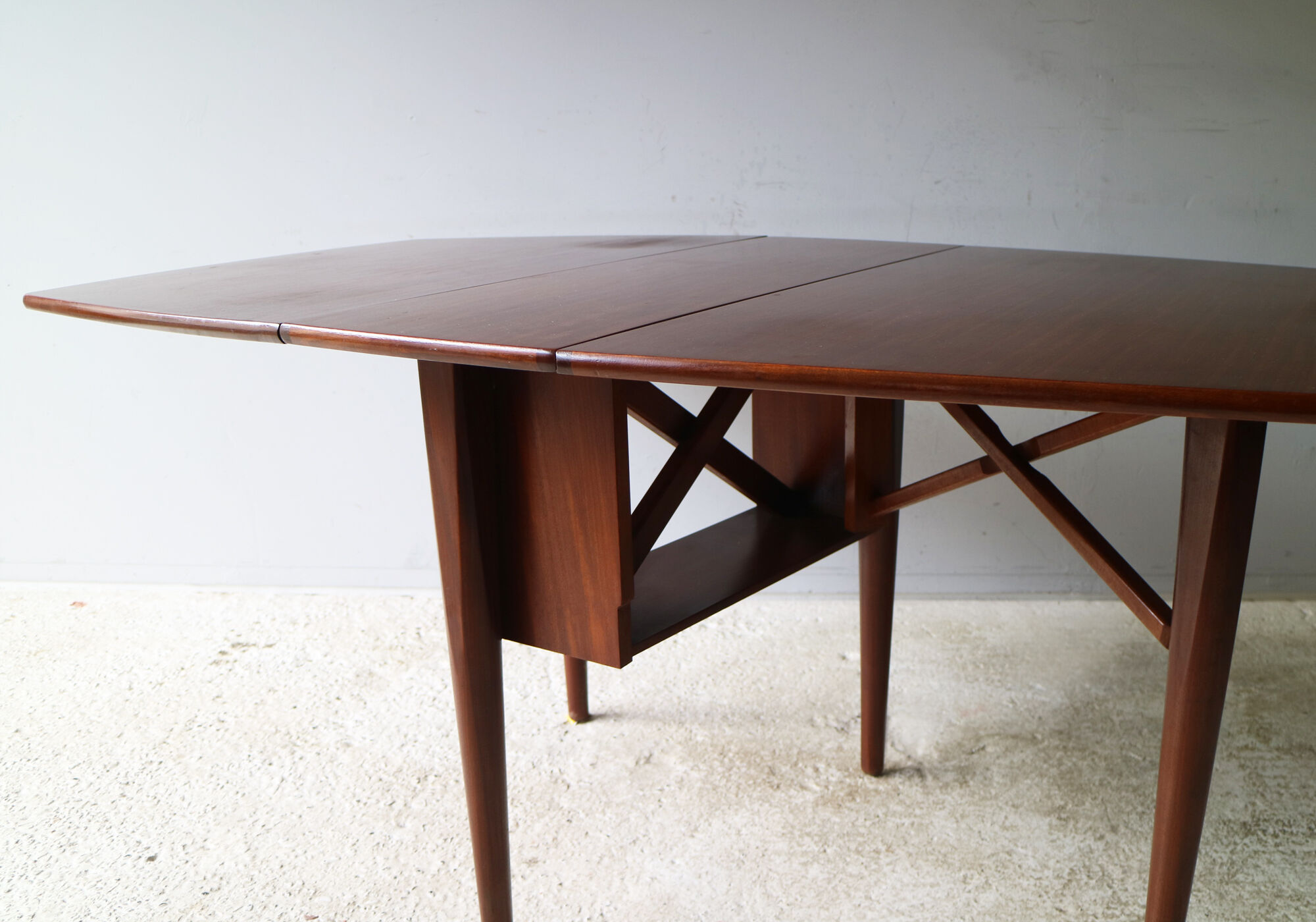 1970’s German mid century extending dining table