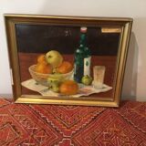 Oil painting by R. Sintes