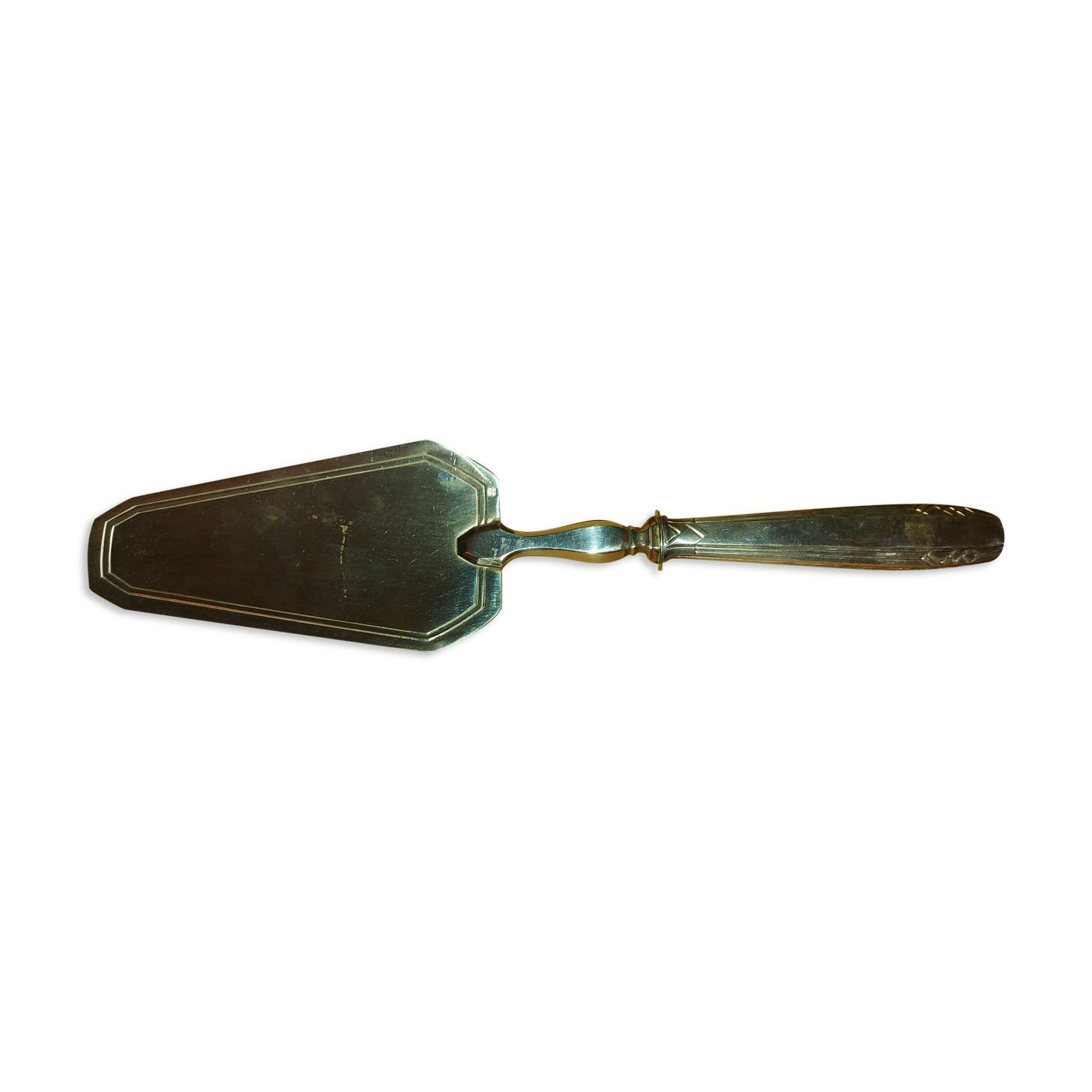 Cake shovel box e silver metal ( POT punch), Piery goldsmith