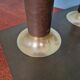 Space Age Wall Light/Ceiling Light in brass, Cosack Leuchten, 1970