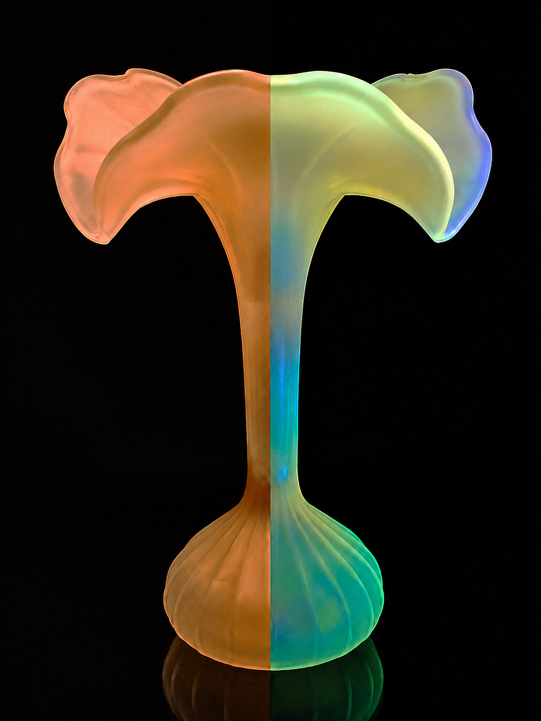 Jack in The Pulpit "Soliflore" Crystal (Leonardo Handarbeit 1980-1990)