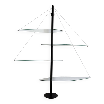 Italian Vintage Shelf Fiordiluna by Tobia Scarpa for Goppion, 1950s