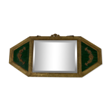 Miroir à pendant 1900 art nouveau décor Louis XV