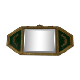 Miroir à suspendre 1900 art nouveau décor Louis XV