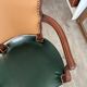 Pair of newly upholstered cabriolet armchairs