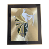 Vintage style Art Deco painting by Carlos Asumendi