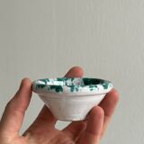 Salière et poivrière en céramique, peintes à la main