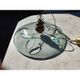 Vintage glass pendant from the 1960s.