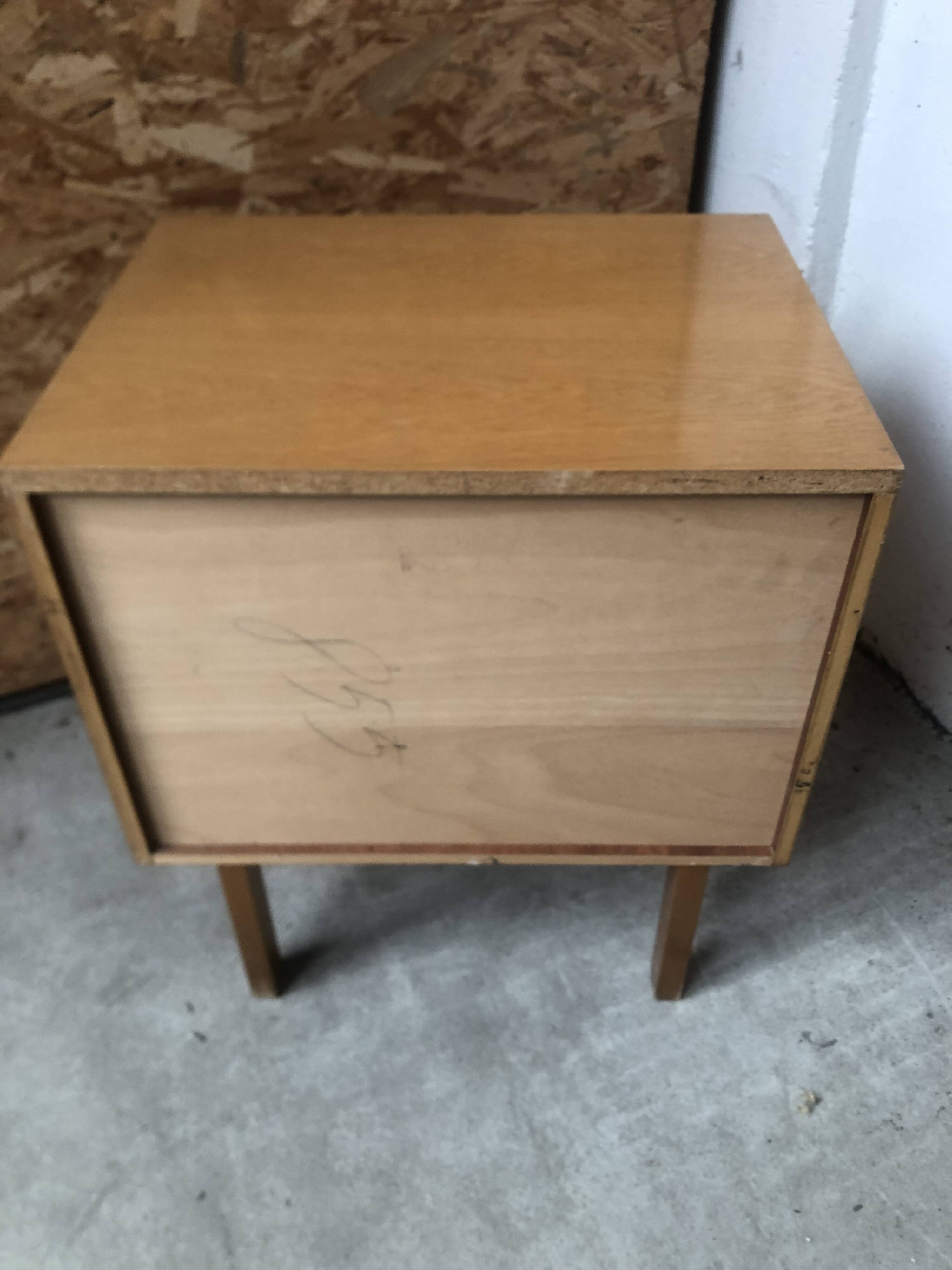 Pair of bedside tables, 1960s