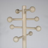 1970s White wooden coat rack from Italy