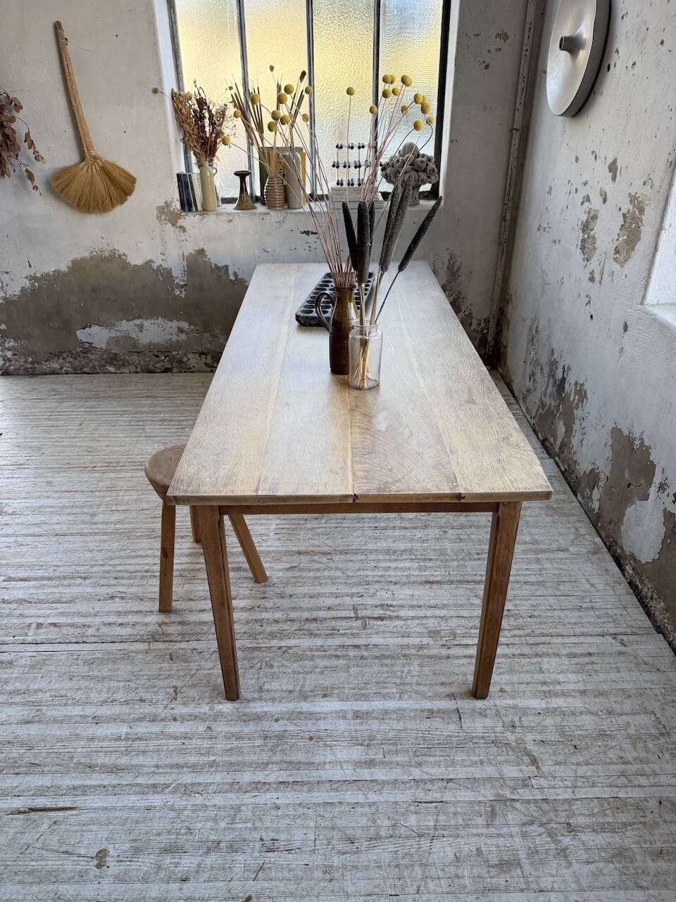Oak farmhouse table 200cm