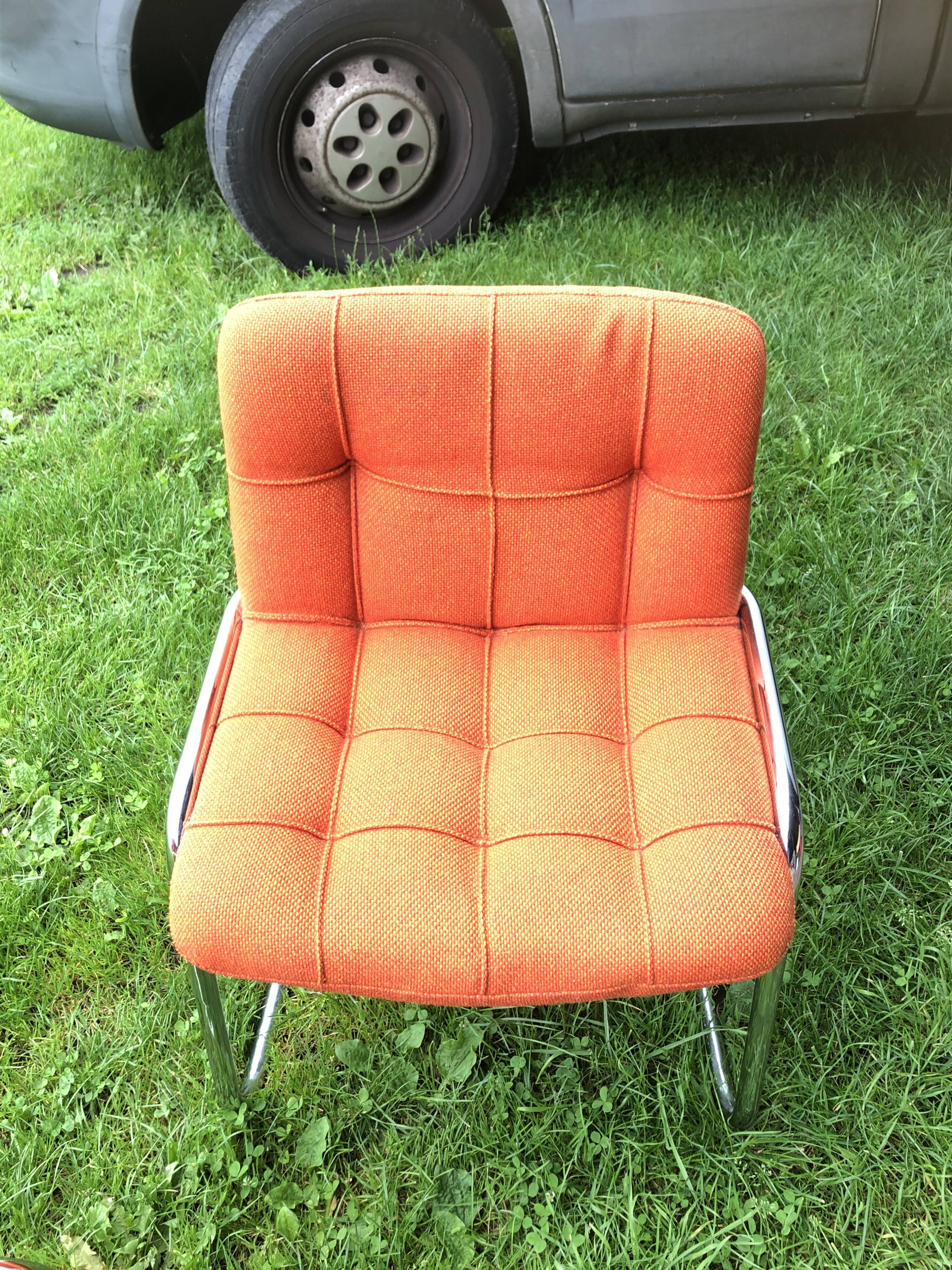 Two armchairs Storm Yves christin, airborne edition