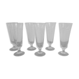 Glass flutes 50's