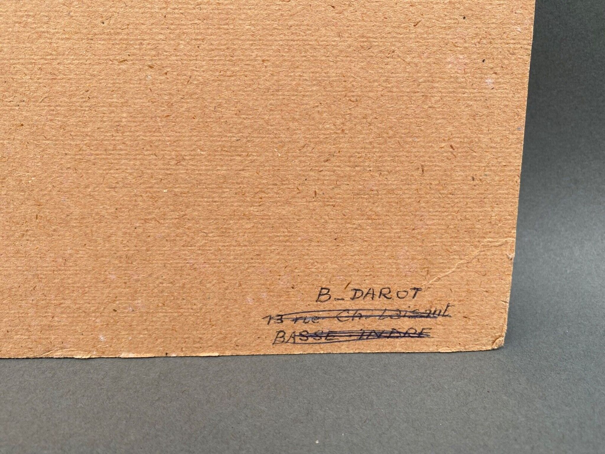 Photo argentique Bernard Darot Coulée de soleil dans les feuillus XXe