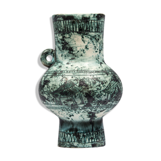 Vase en céramique de Jacques Blin circa 1950