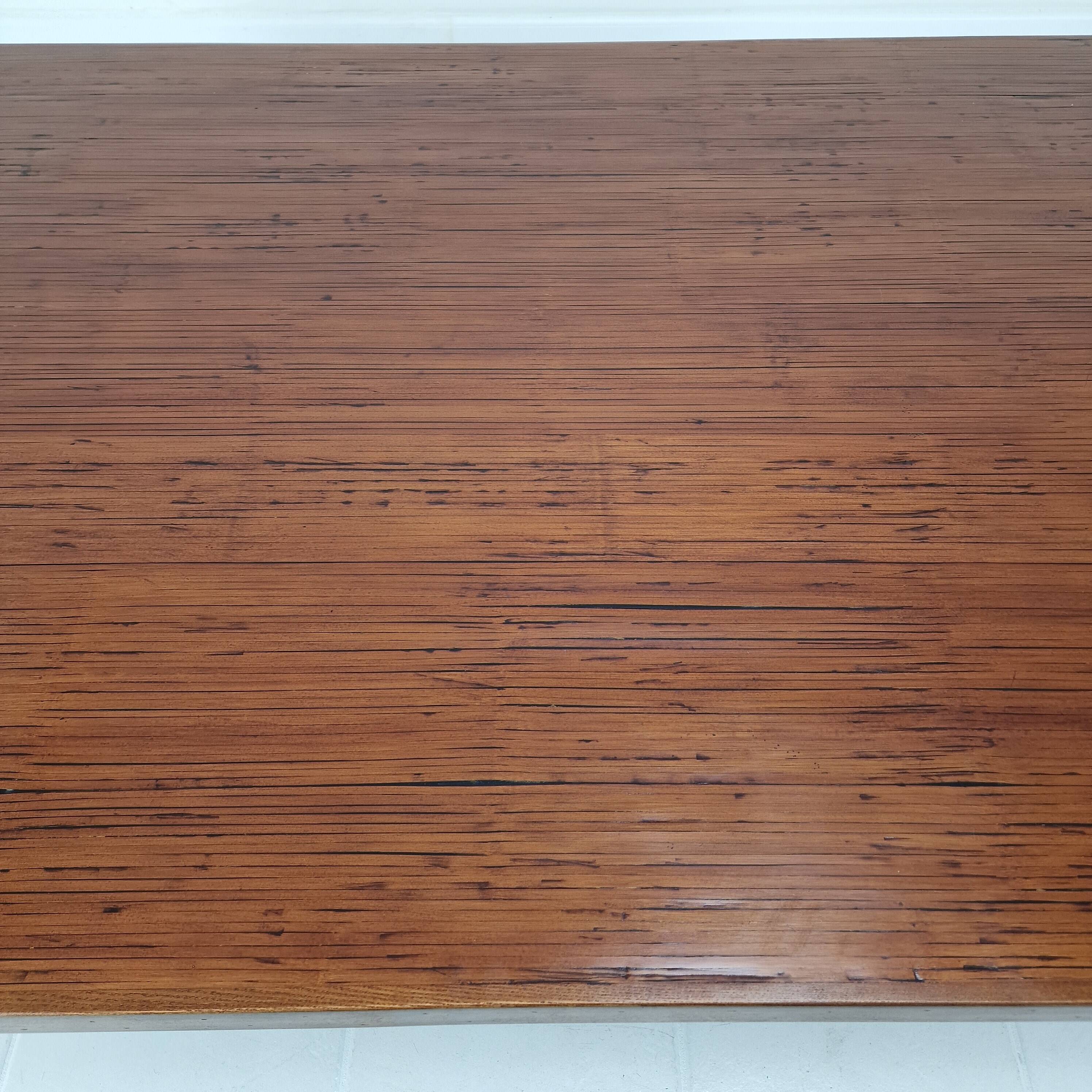 Large Bamboo "Wabi Sabi" Coffee Table by Axel Vervoordt, Belgium, 1980's