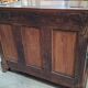 Renaissance-style chest in carved walnut from the 19th century.