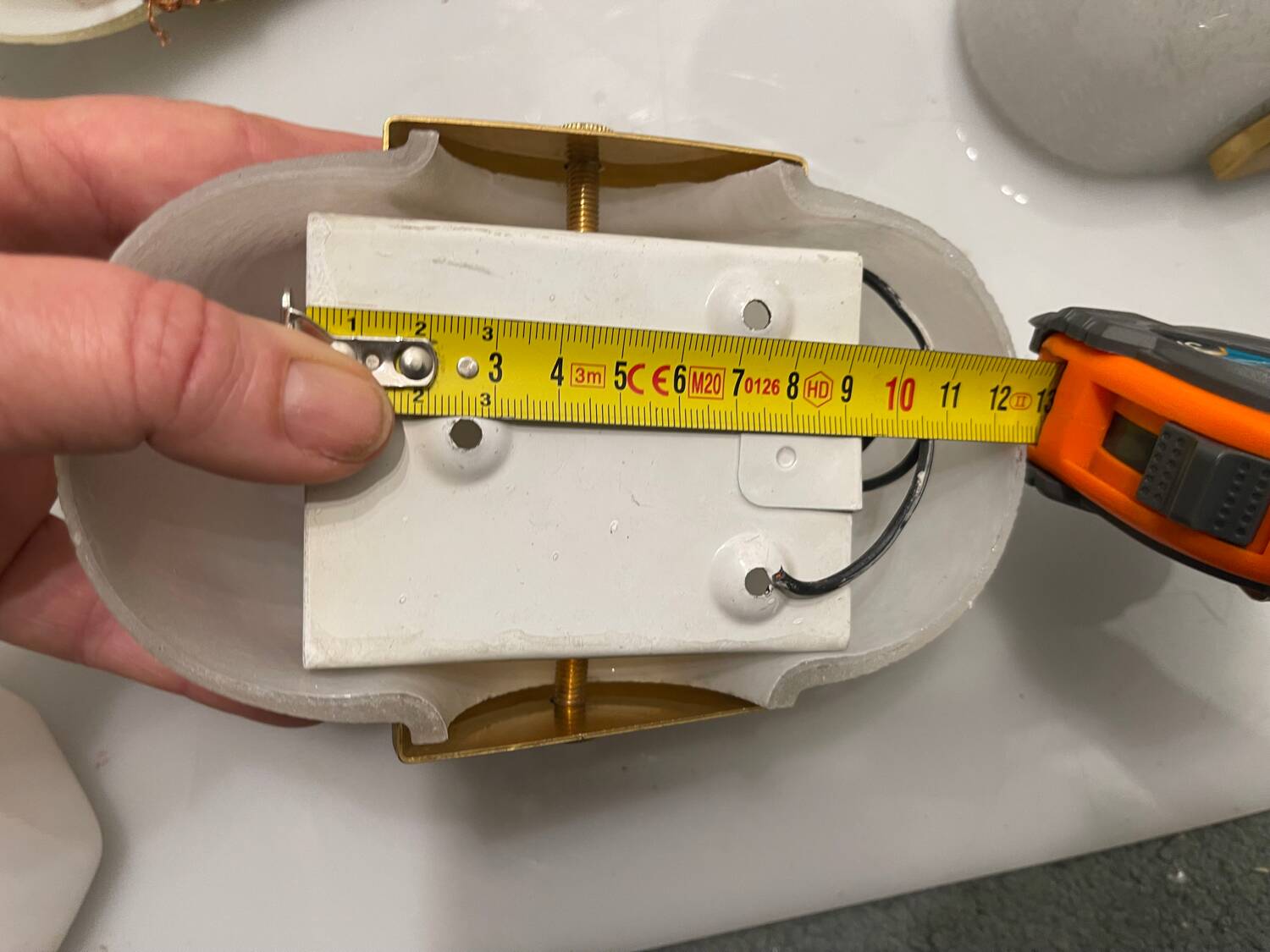 Murano Glass Brass Sconces Set of 4 1970’s