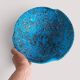Turquoise ceramic fruit bowl by Charles Cart Vallauris, circa the 1960s.
