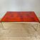 Mid-century coffee table in red ceramic, Denmark, 1960s.