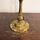 Antique Bouillotte Table Lamp Brass Chiseled Louis XVI Style