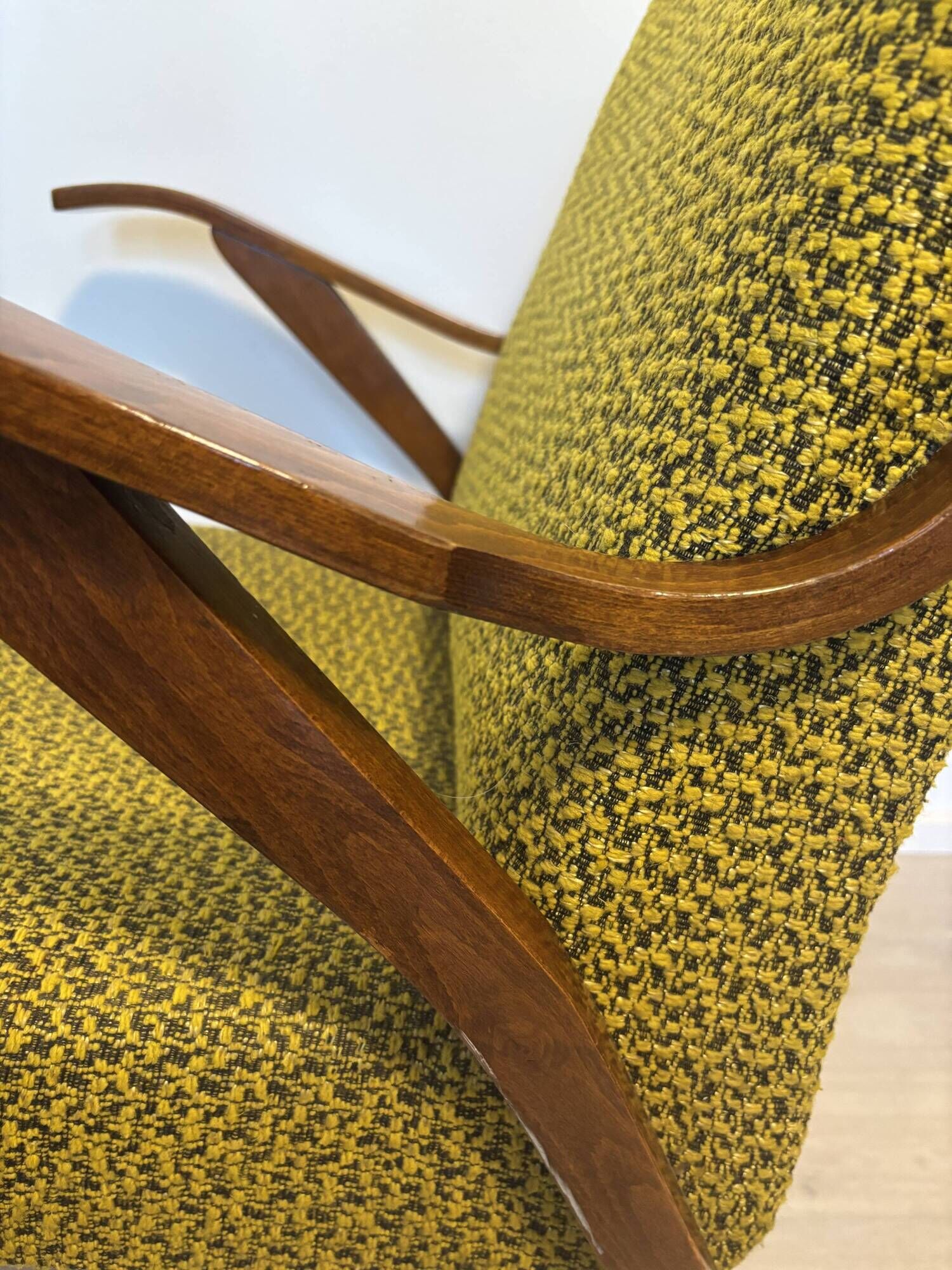 Mid-Century Lounge Chair by Meier, from Czechoslovakia 1960’s