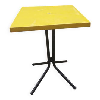 Table bistrot 1950 métal