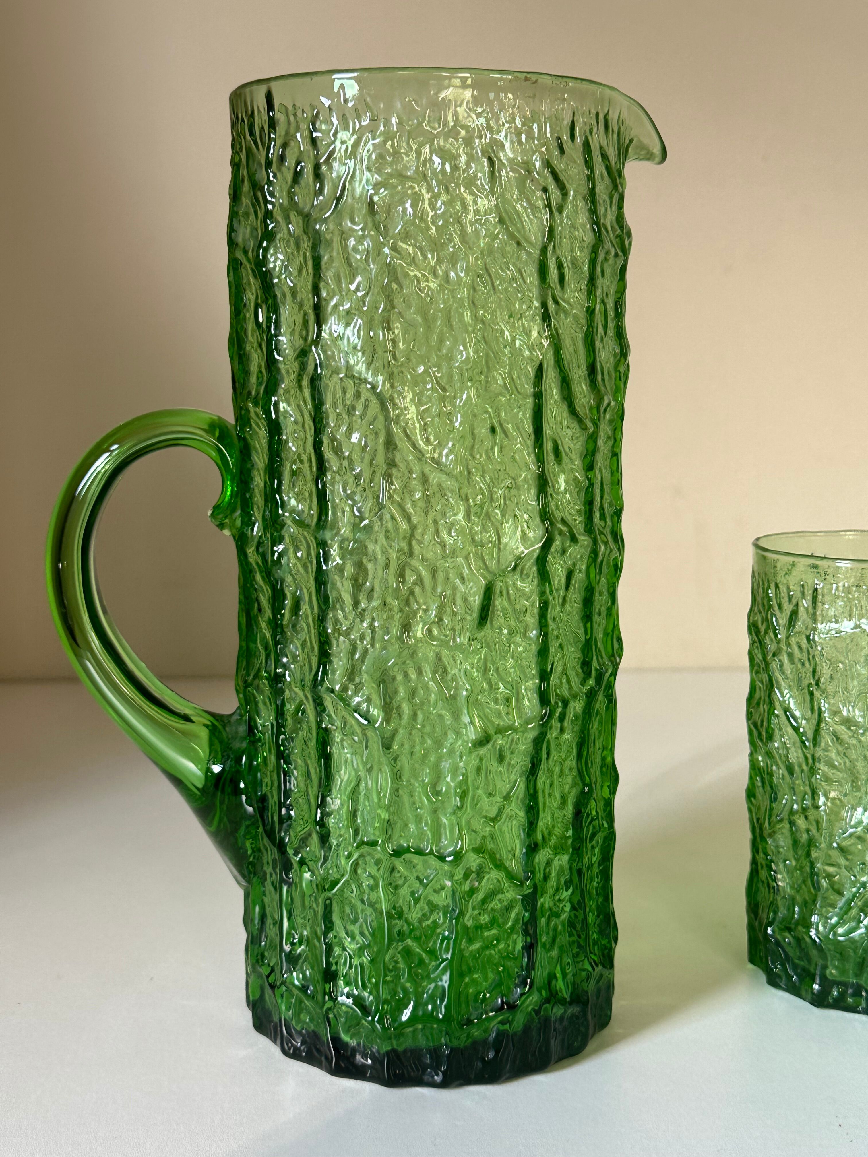 Vintage orangeade service from the 60s