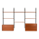 Teak modular shelving unit, Danish design, 1960s, designer: Poul Cadovius