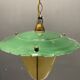 Vintage italian opaline glass lamp, 1950s