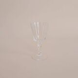 Set of 11 glass glasses