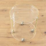 1980s Acrylic side table