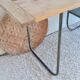 Wood and metal desk circa the 1950s.