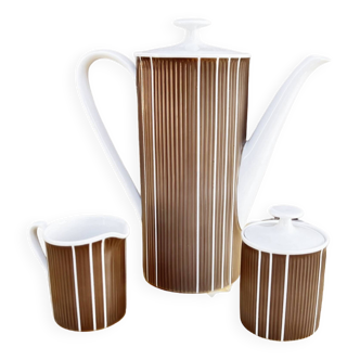 Coffee set by H Löffelhardt Arzberg Germany 1960s