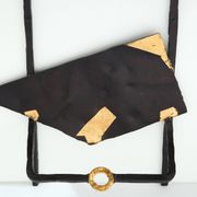 Pair of brutalist wrought iron consoles by Argueyrolles 1990