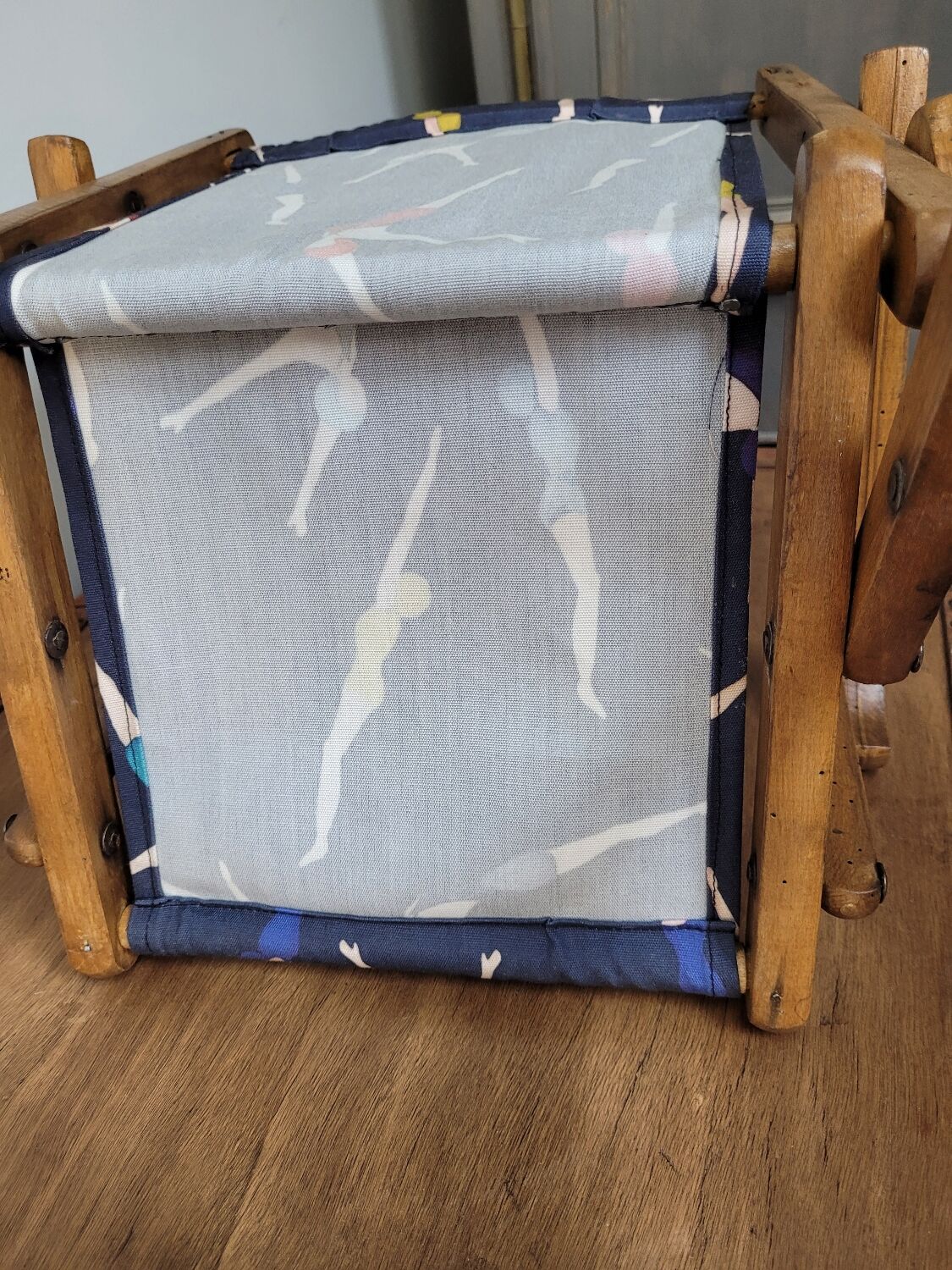 Antique folding chair, child