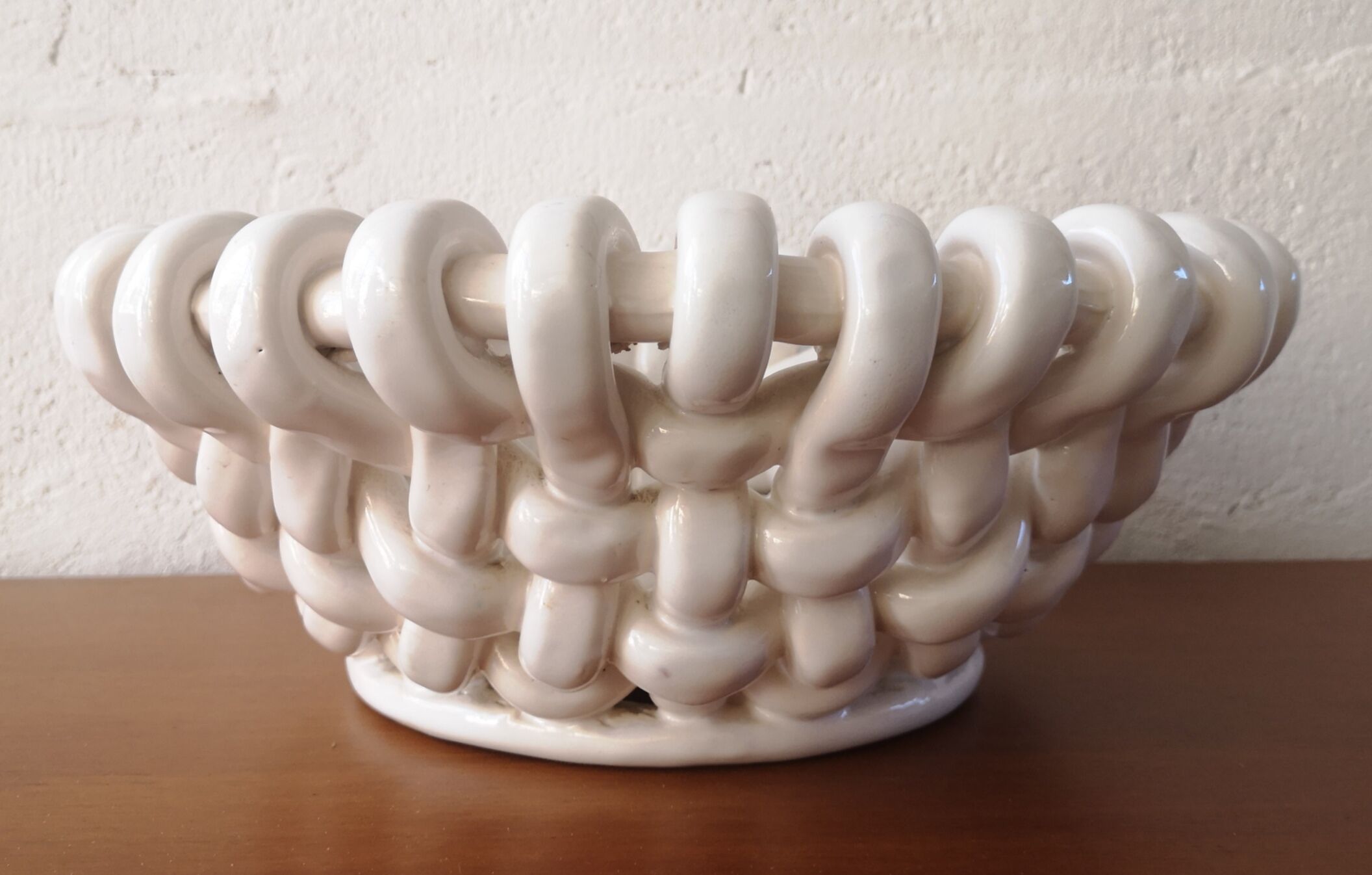 Jérôme Massier vallauris ceramic fruit cup