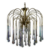 Hollywood regency teardrop chandelier – Massive