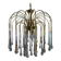 Chandelier en goutte d'eau de style Hollywood Regency – Massif