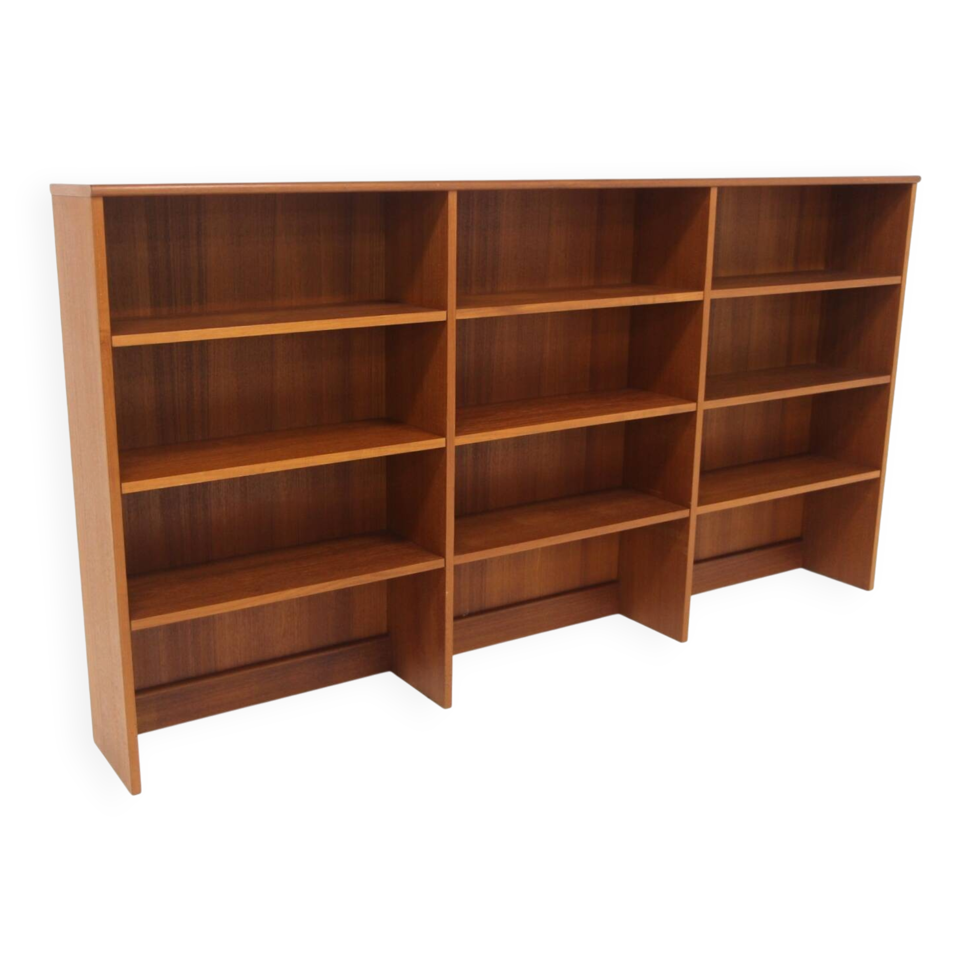 Bibliothèque scandinave en teck, Suède, 1960