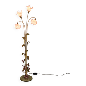 Lampadaire italien avec - feuilles