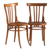 Chaises anciennes en bois courbé – Europe centrale, vers 1930 #1 – Lot de 2 pièces