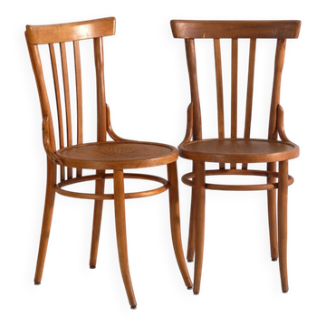 Antique bentwood chairs – Central Europe, circa 1930 #1 – Set of 2 pieces