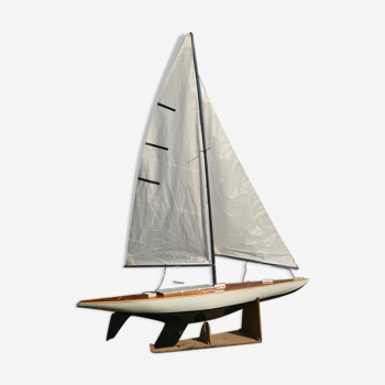 Maquette navigante voilier bois