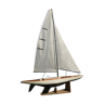 Model sailing sailboat wood