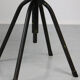 Pair of  swivel chairs industrial black, 1960s