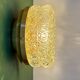 Vintage moulded glass wall or ceiling light globe