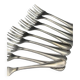 Set of 12 Christofle dessert forks made in France