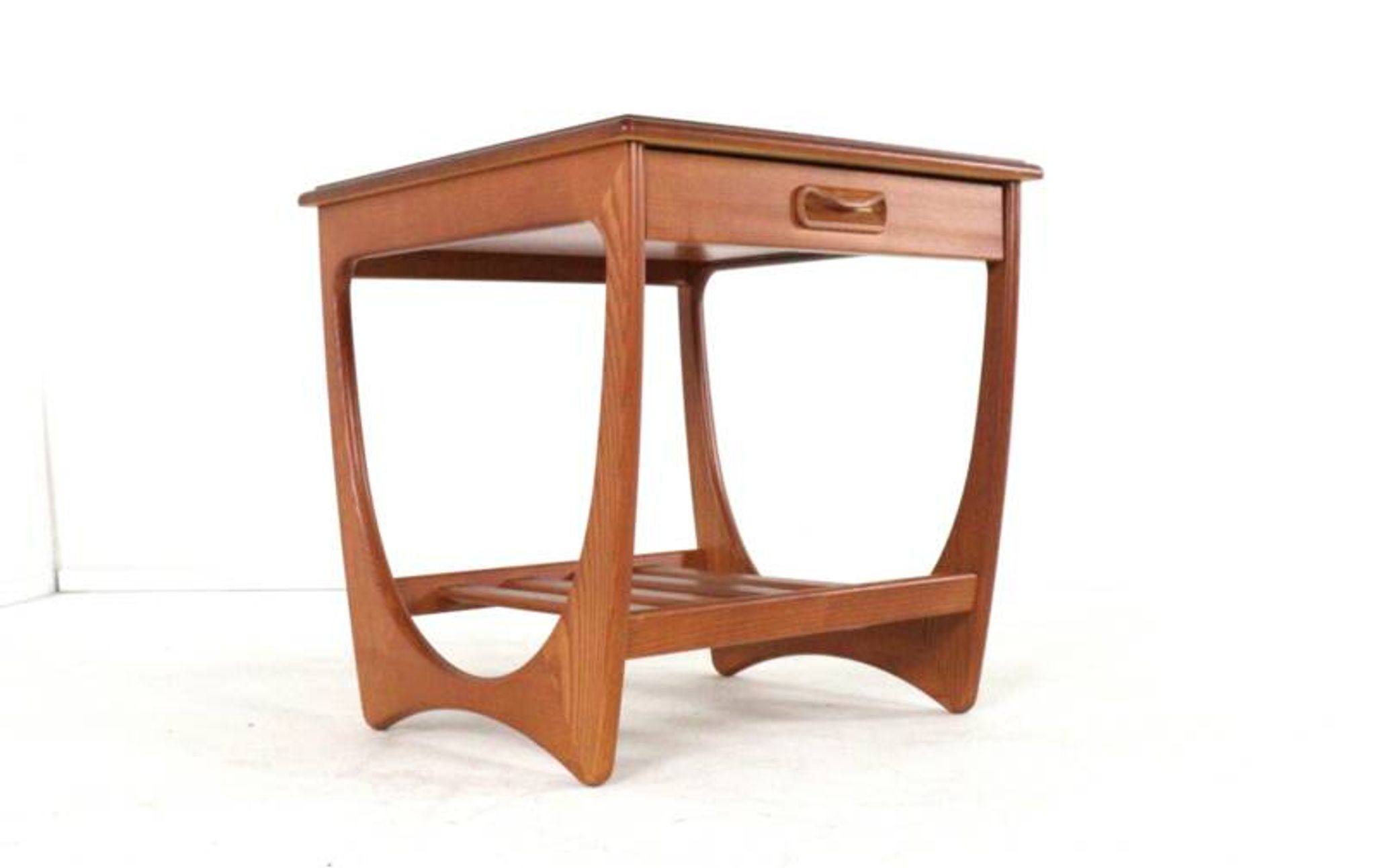G-Plan side table with pull-out drawer - mid century modern